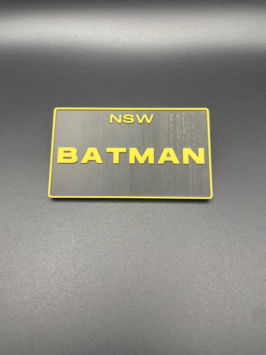 Personalized Rear Number Plate for Little Tikes Cozy Coupe