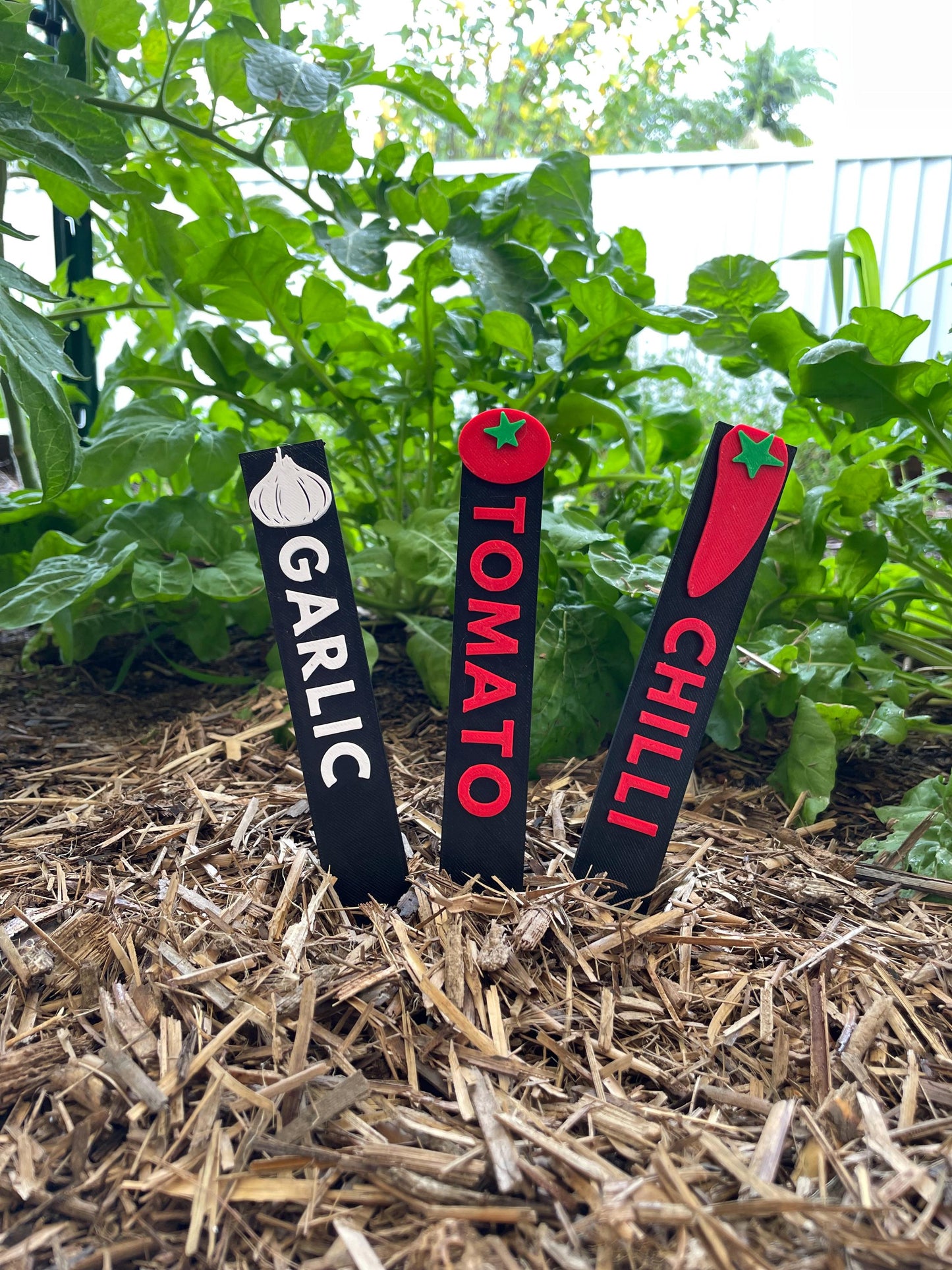Personalized Garden Markers | Herb & Vegetable Identification Sticks