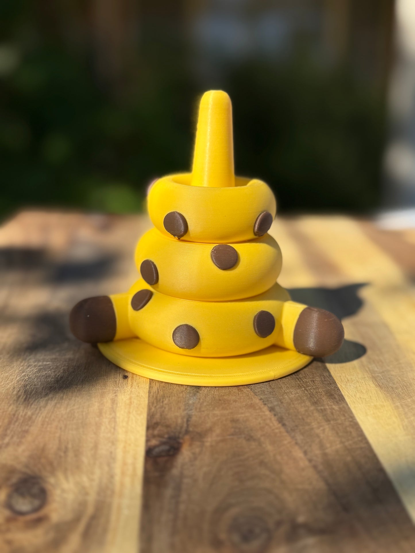 Giraffe Stacking Ring Toy