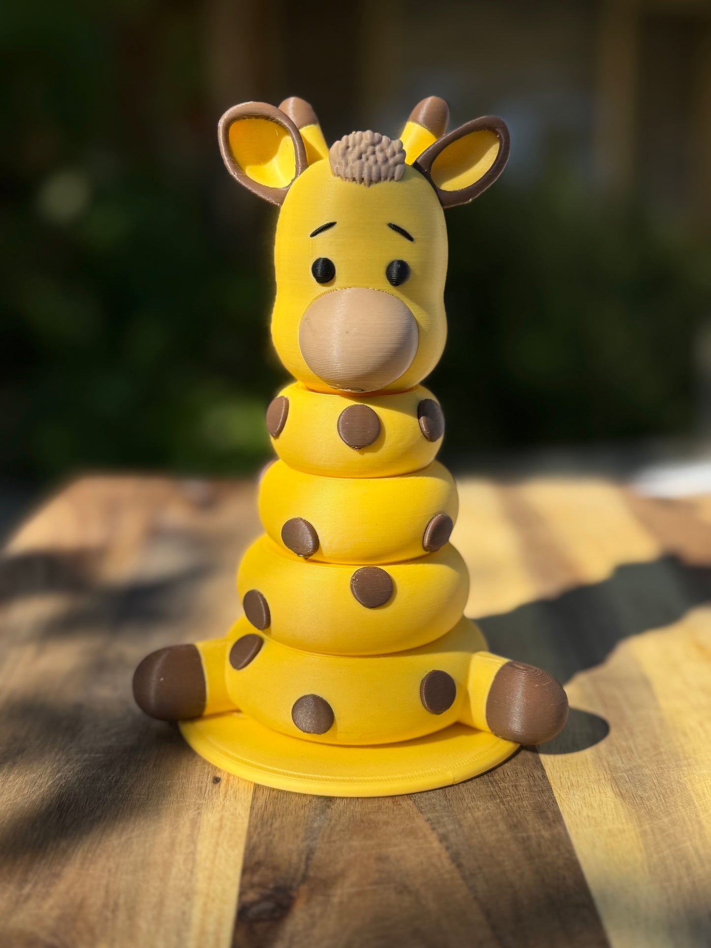Giraffe Stacking Ring Toy