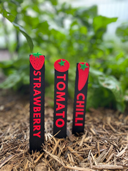 Personalized Garden Markers | Herb & Vegetable Identification Sticks