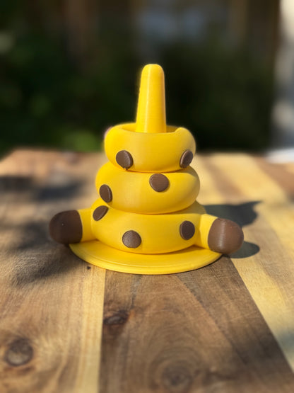 Giraffe Stacking Ring Toy